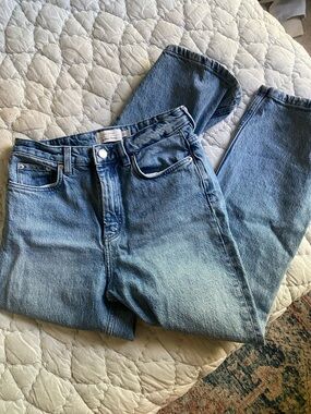 & Other Stories Women's Light Blue Straight Jeans